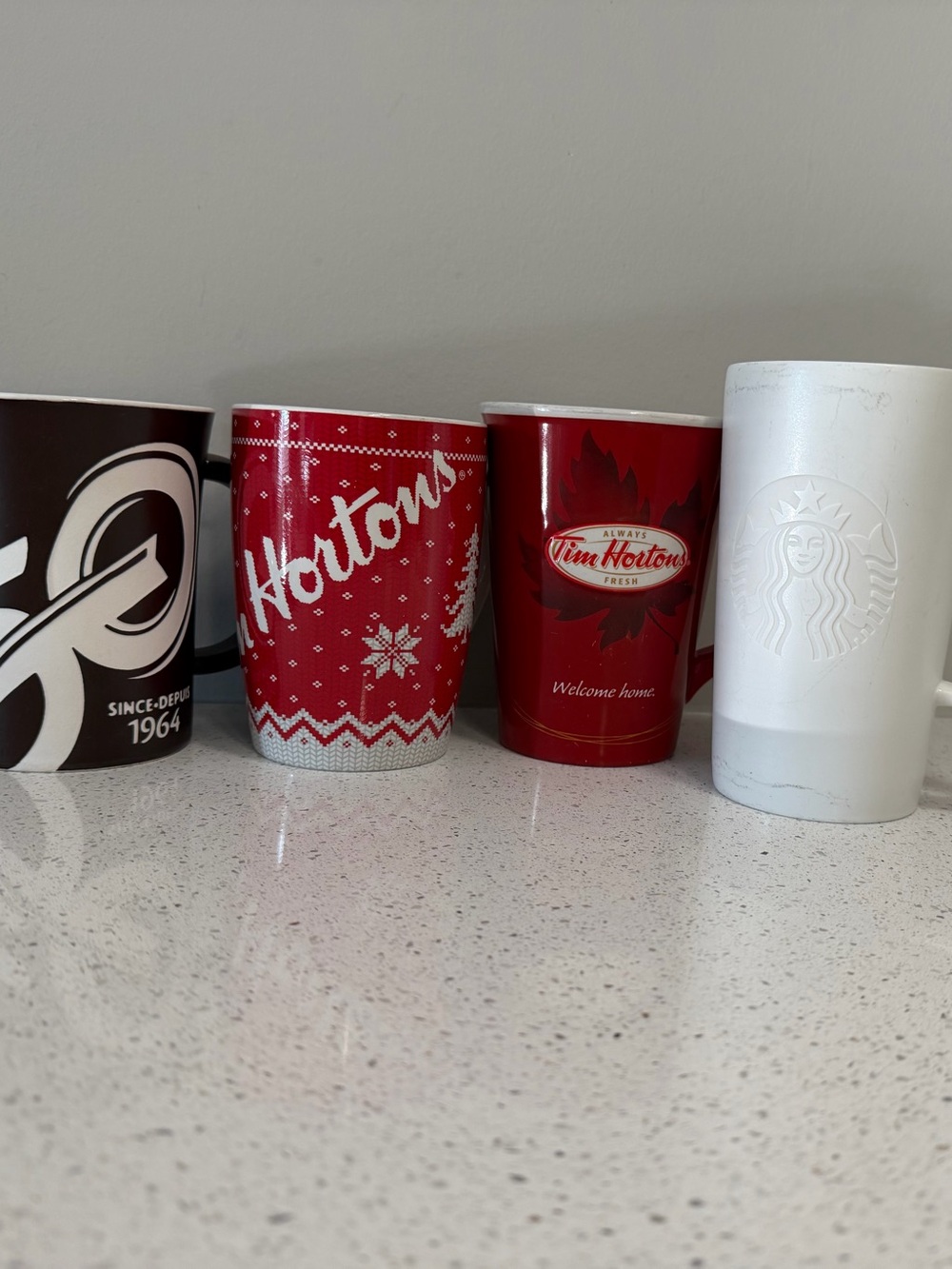 Tim’s & Starbucks Mugs